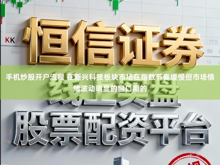 手机炒股开户流程 在新兴科技板块市场在指数节奏缓慢但市场情绪波动明显的窗口期的